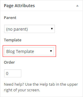 Blog Template