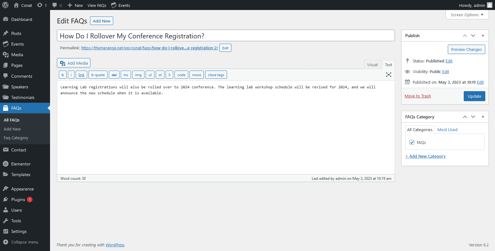 CPT - Elementor Active