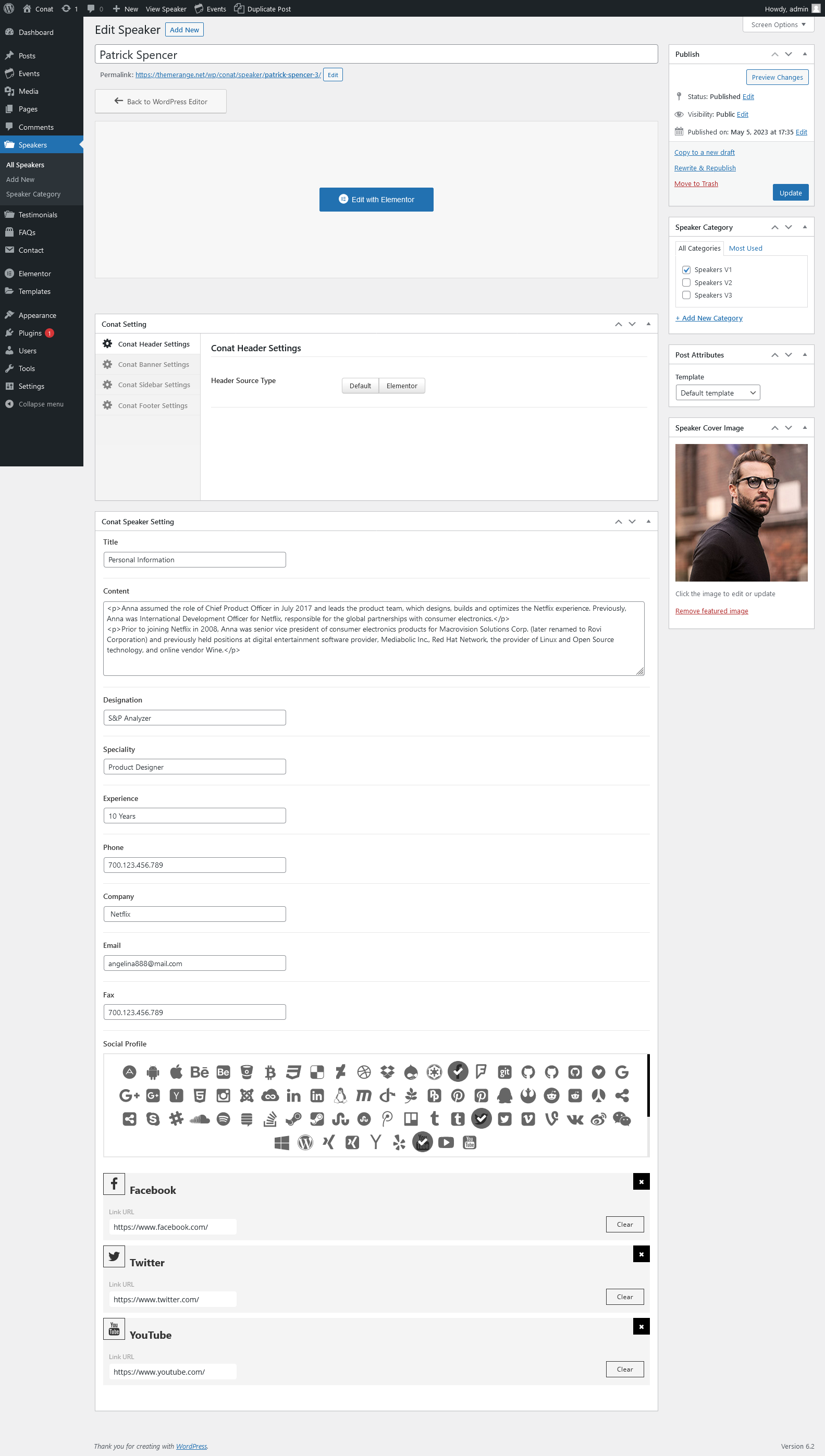 CPT - Elementor Active