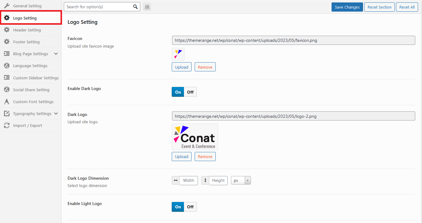 CONAT Options - Logo