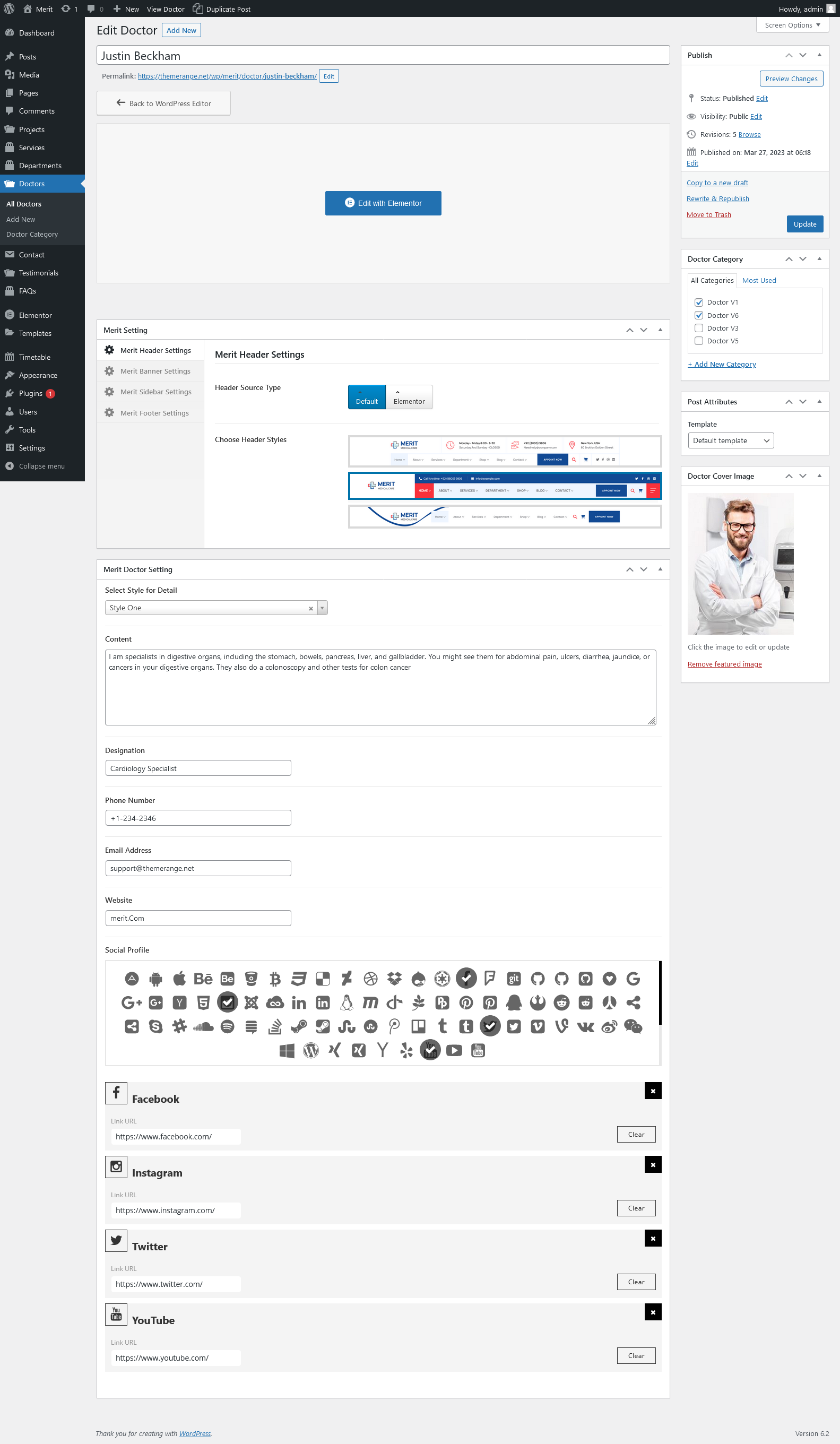 CPT - Elementor Active