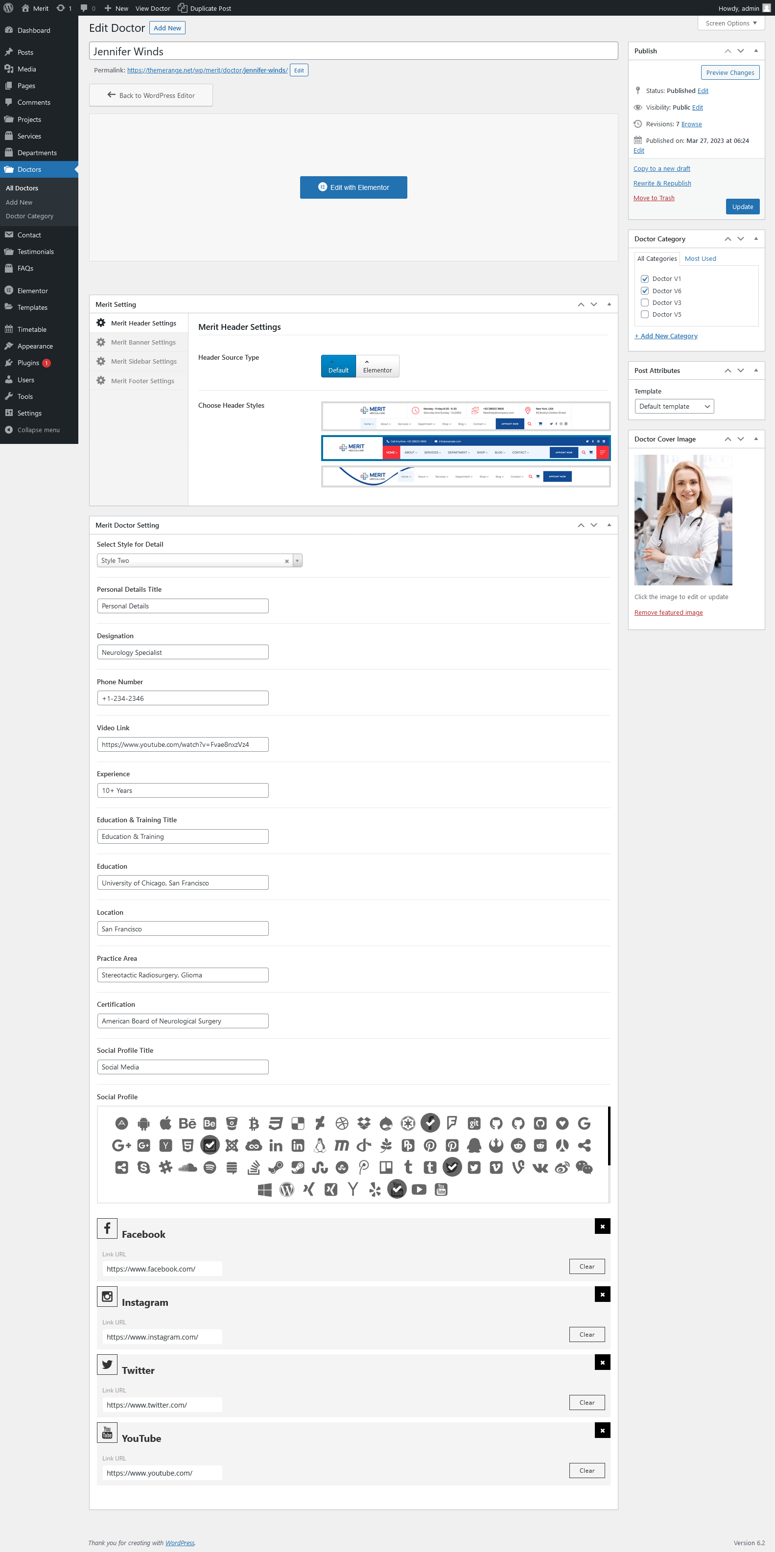 CPT - Elementor Active