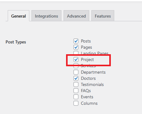 CPT - Elementor Project