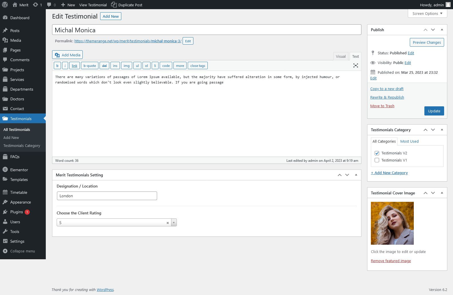 CPT - Elementor Active