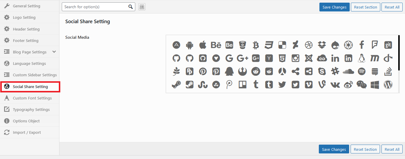 MERIT Options - Social